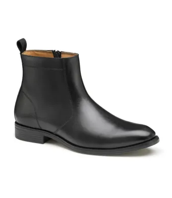 J&amp;M LEWIS SHORT BOOT BLACK 4211