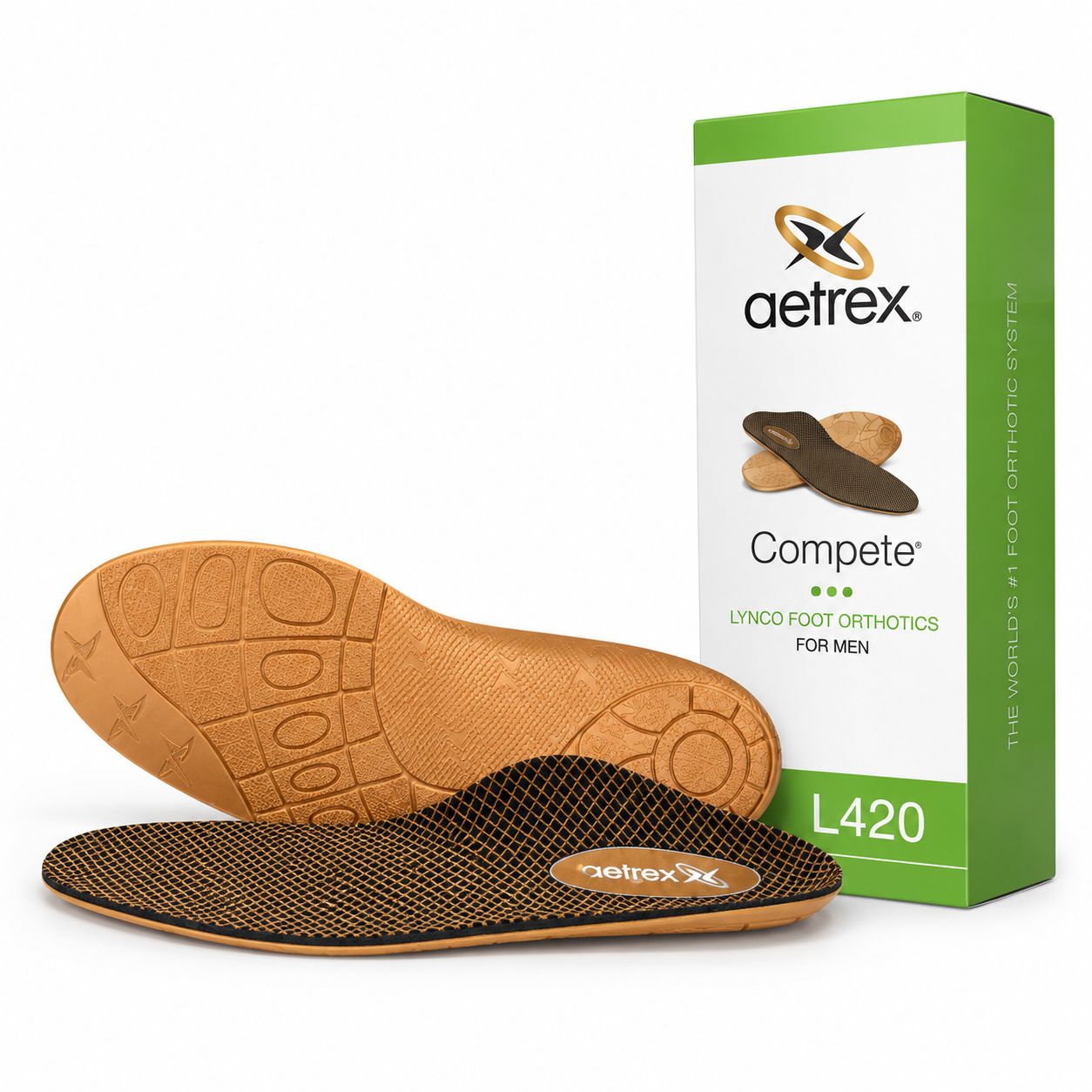AETREX INSOLE MENS L420