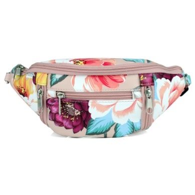 J BUXTON FLORAL  WAIST BAG