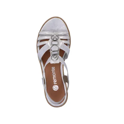 REMONTE FANNI SANDAL SILVER R6264-92
