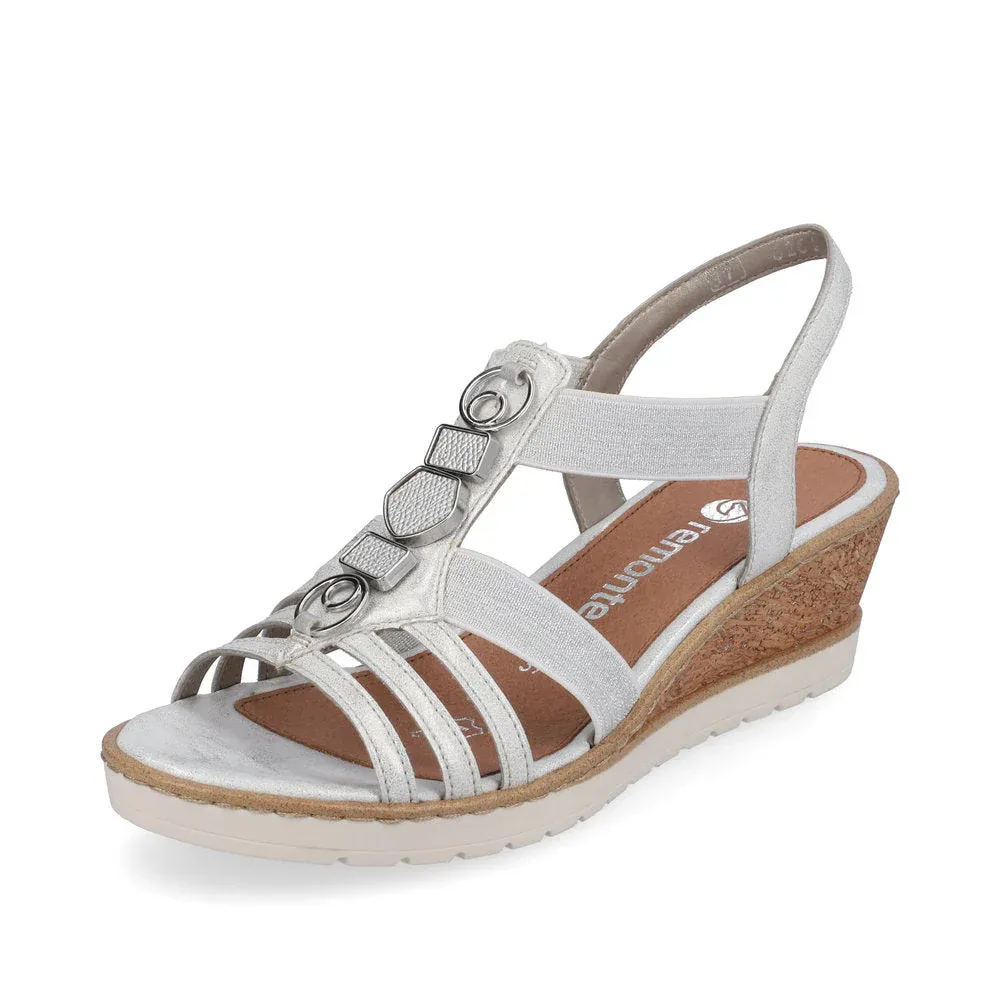 REMONTE FANNI SANDAL SILVER R6264-92