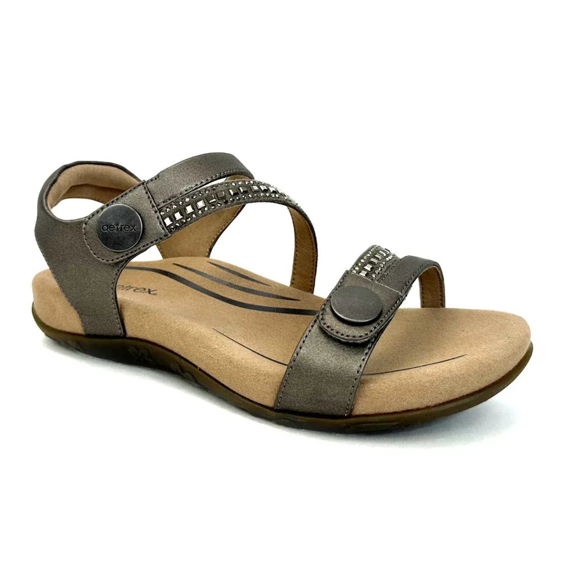 AETREX JESS SPARKLE PEWTER