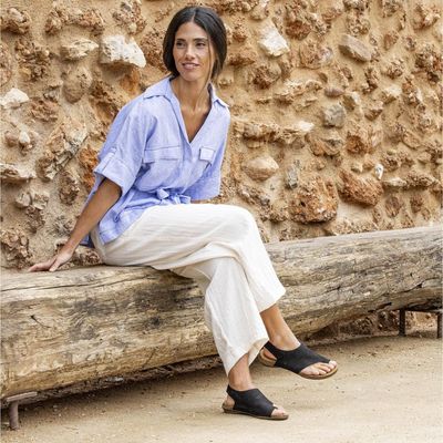 NATURALISTA WAKATAUA SANDAL BLK