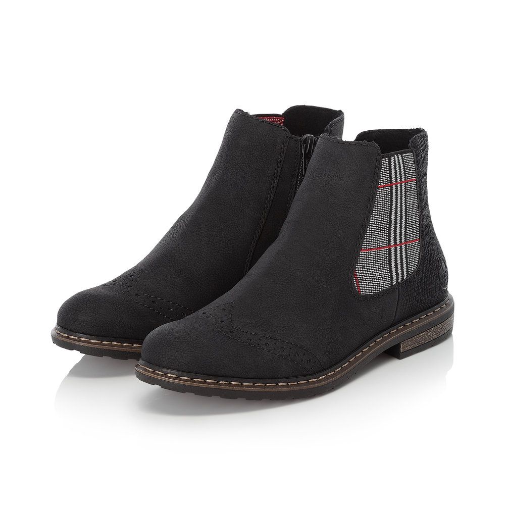 RIEKER ALLEGRA BOOTIE BLK