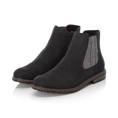 RIEKER ALLEGRA BOOTIE BLK