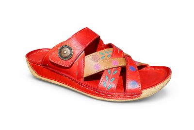 VOLKSWALKERS SLIDE 2827 RED