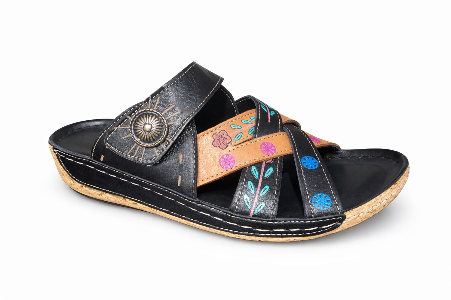 VOLKSWALKERS SLIP ON 6379 BLACK