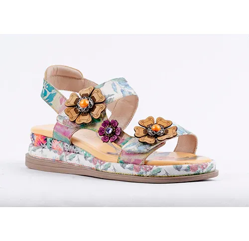 LE FLOWER SANDAL LVF3 BEIGE