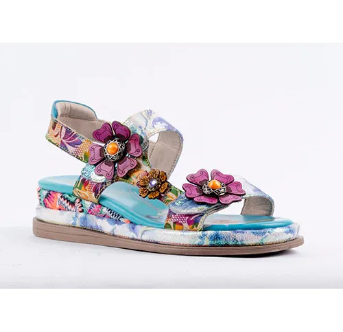 LE FLOWER SANDAL LVF3 BLUE