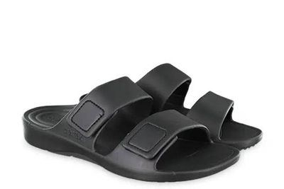 AETREX MILO SLIDE CHARCOAL
