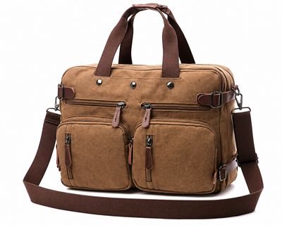 DYNAMIC  CANVAS BRIEFCASE/BACKPACK 8691