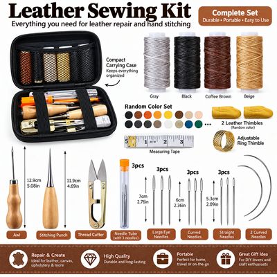 COBBLERS RACK LEATHER SEWING KIT