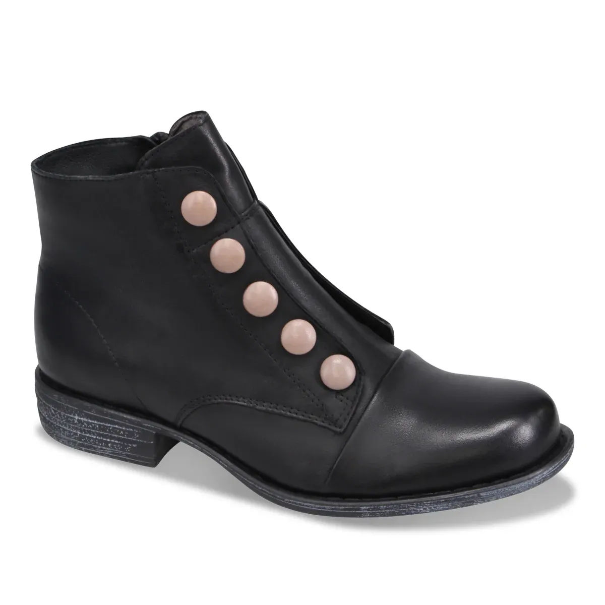 MIZMIIZ LOUISE BOOTIE BLK/BEIGE