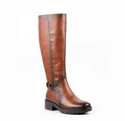 LE LONG BOOT XYI-17 BROWN