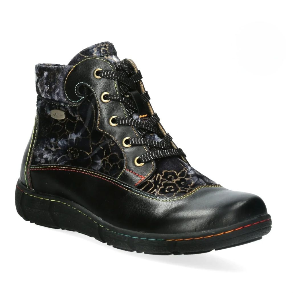 LAURA VITA HIGH SNEAKER BLK