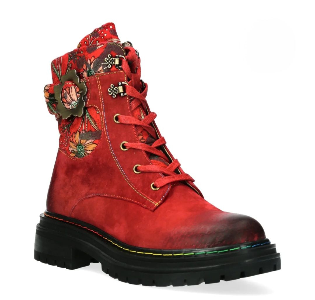 LAURA VITA KANDY BOOT RED