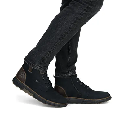 RIEKER  STAN BOOT B3343-00 BLK