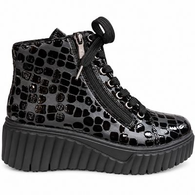 RIEKER CARLA BOOTIE N2509-00 BLK