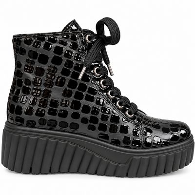 RIEKER CARLA BOOTIE N2509-00 BLK