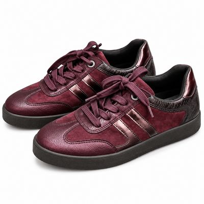 REFRESH SNEAKER BORDO