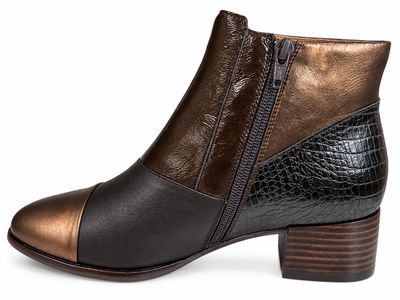 TAMARA LONDON AWARD BOOTIE CHOCO