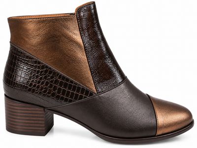 TAMARA LONDON AWARD BOOTIE CHOCO