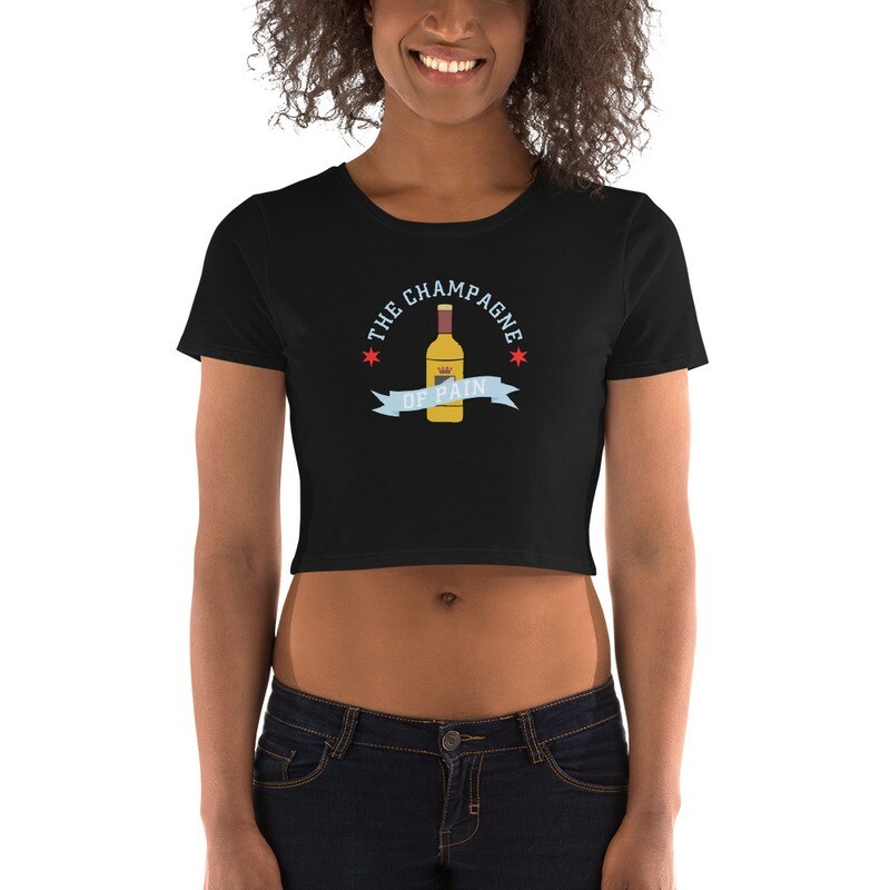 Champagne of Pain Crop Tee