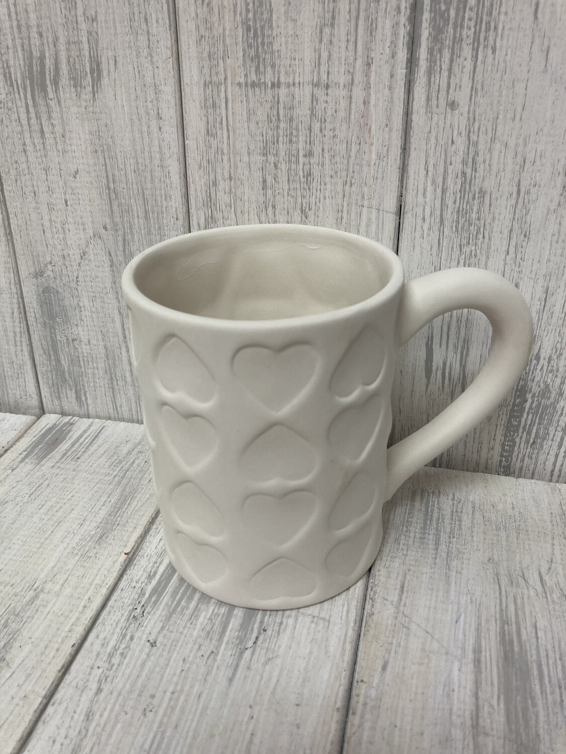 Imprinted Heart Mug Imprinted Heart Mug