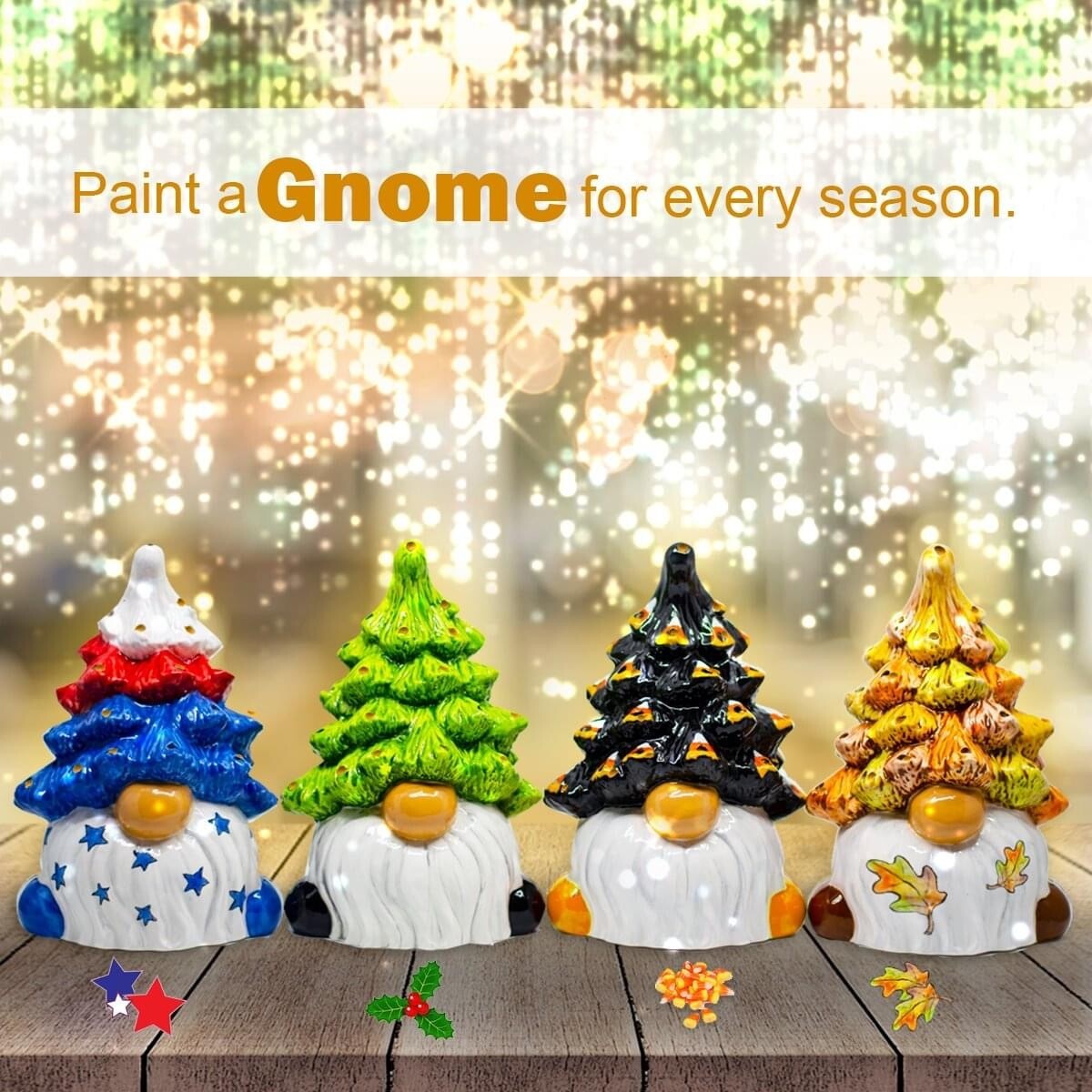 Christmas Tree Gnome Lantern PREORDER Christmas Tree Gnome Lantern PREORDER