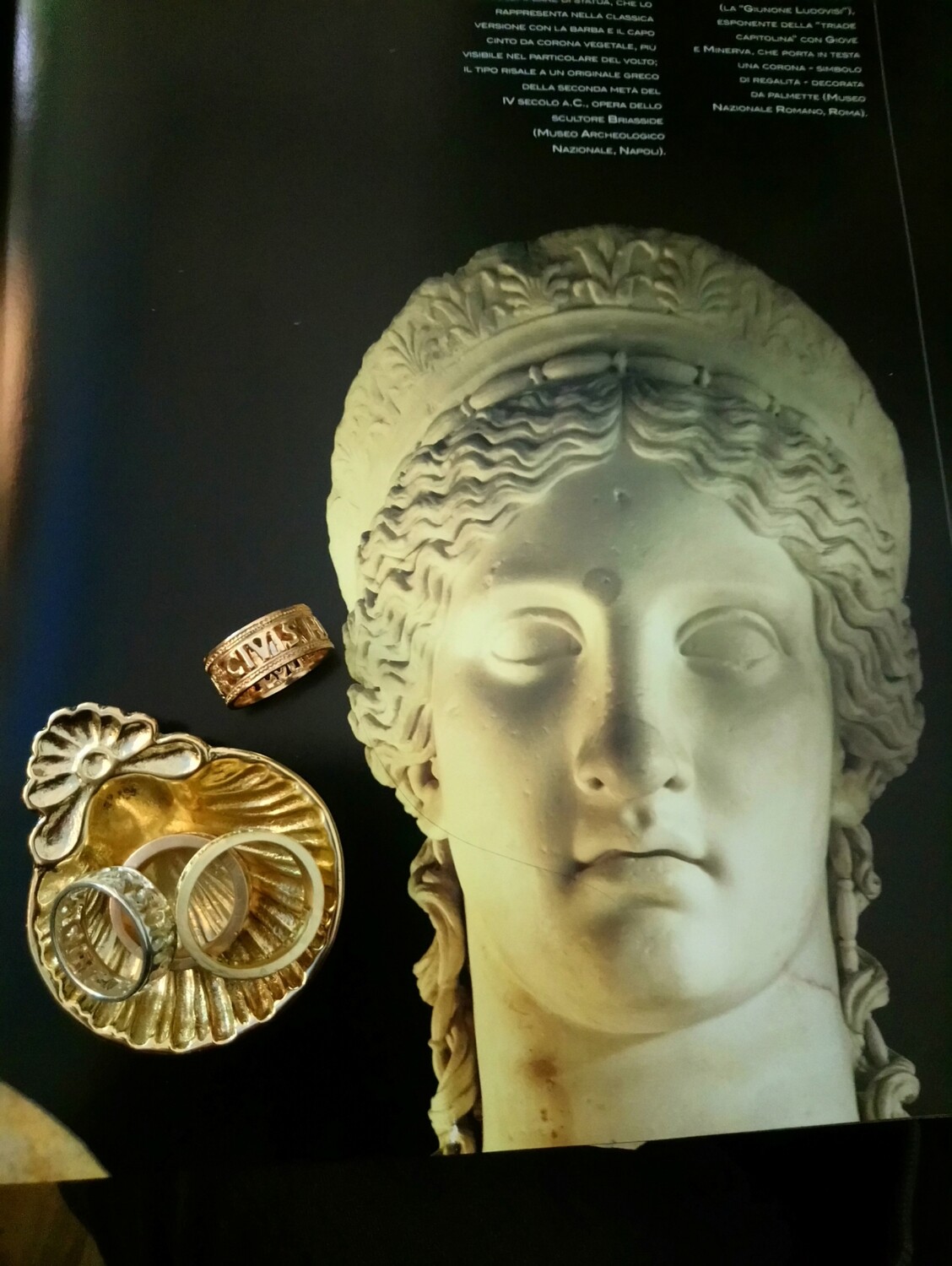 CIVIS ROMANUS SUM, anello in bronzo, Roma, impero romano.