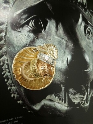 CIVIS ROMANUS SUM, anello in bronzo, Roma, impero romano.