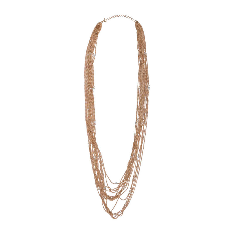 Multi Strand Necklace - Gold