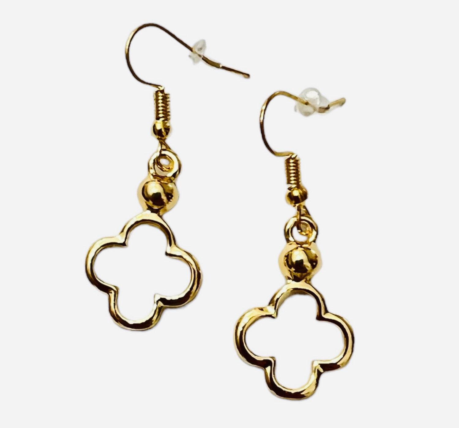 Open Clover Drop - Gold