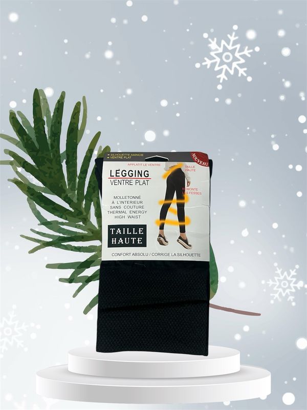 Thermal Leggings - Regular Black