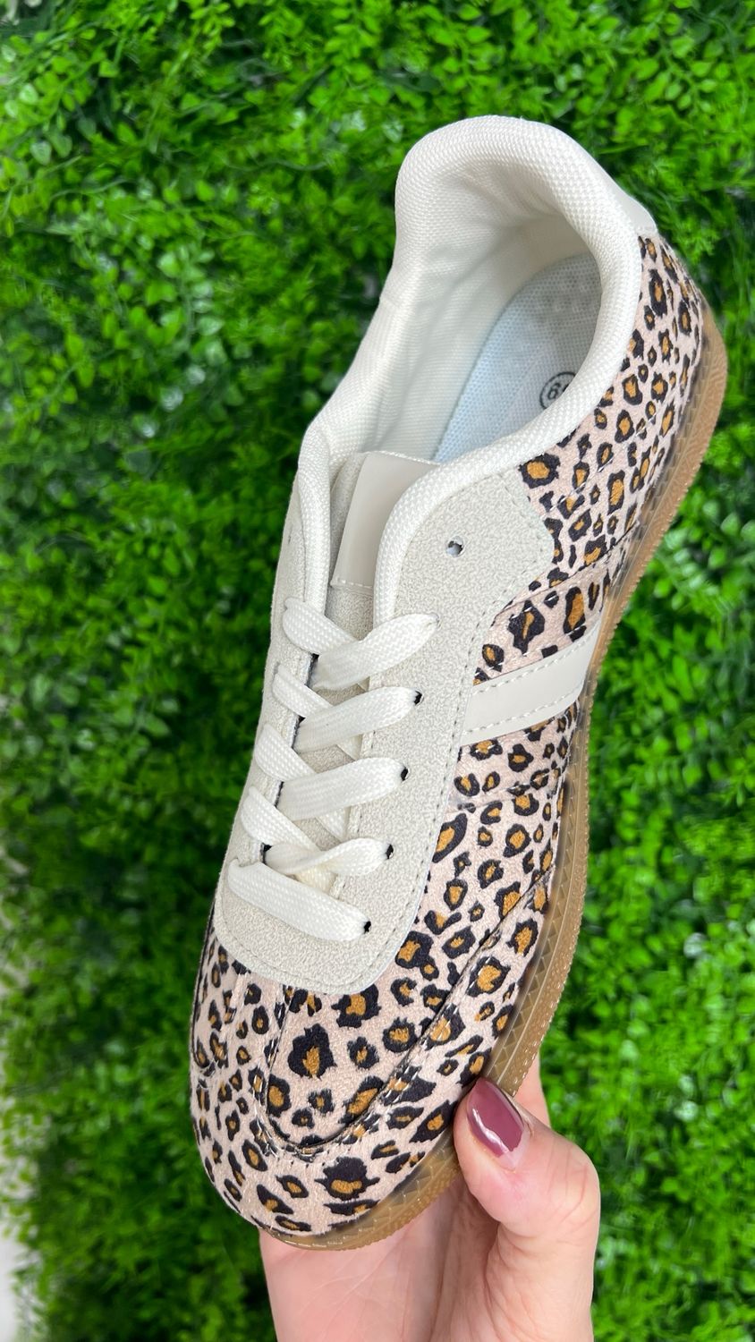 Leopard Print Fahion Trainer