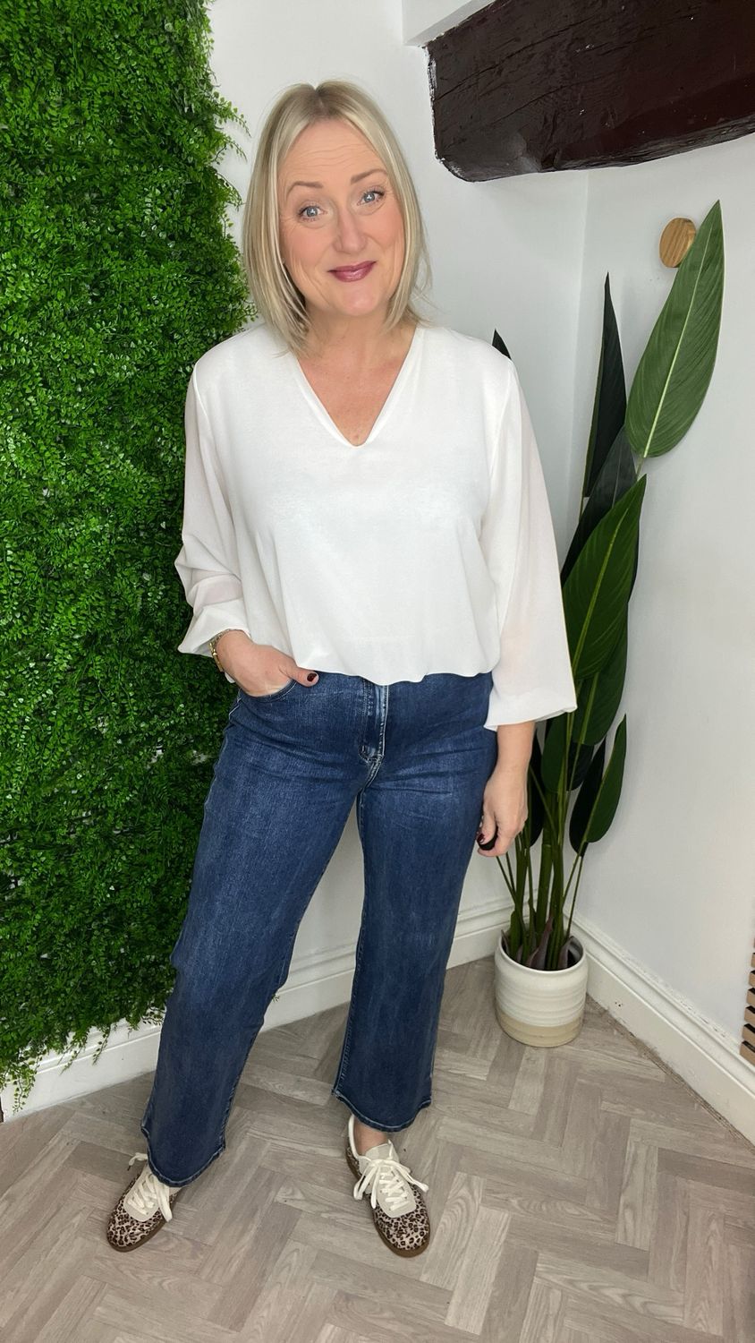 Wide Leg Spring Jeans