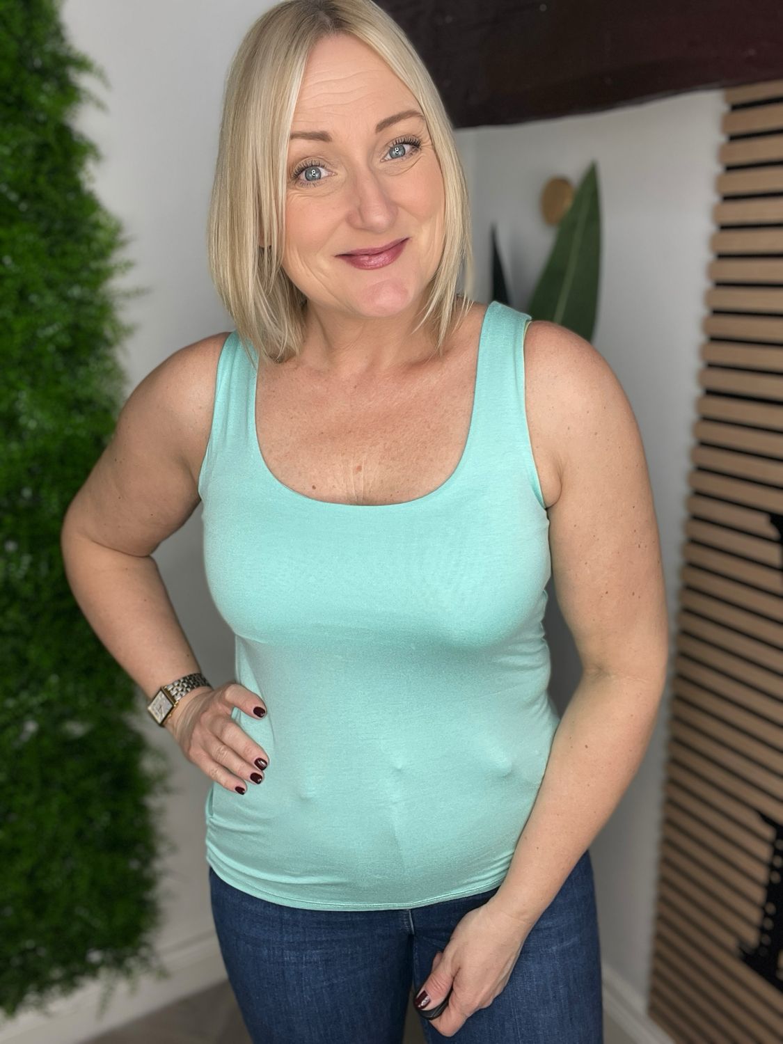 Vest Top - Mint