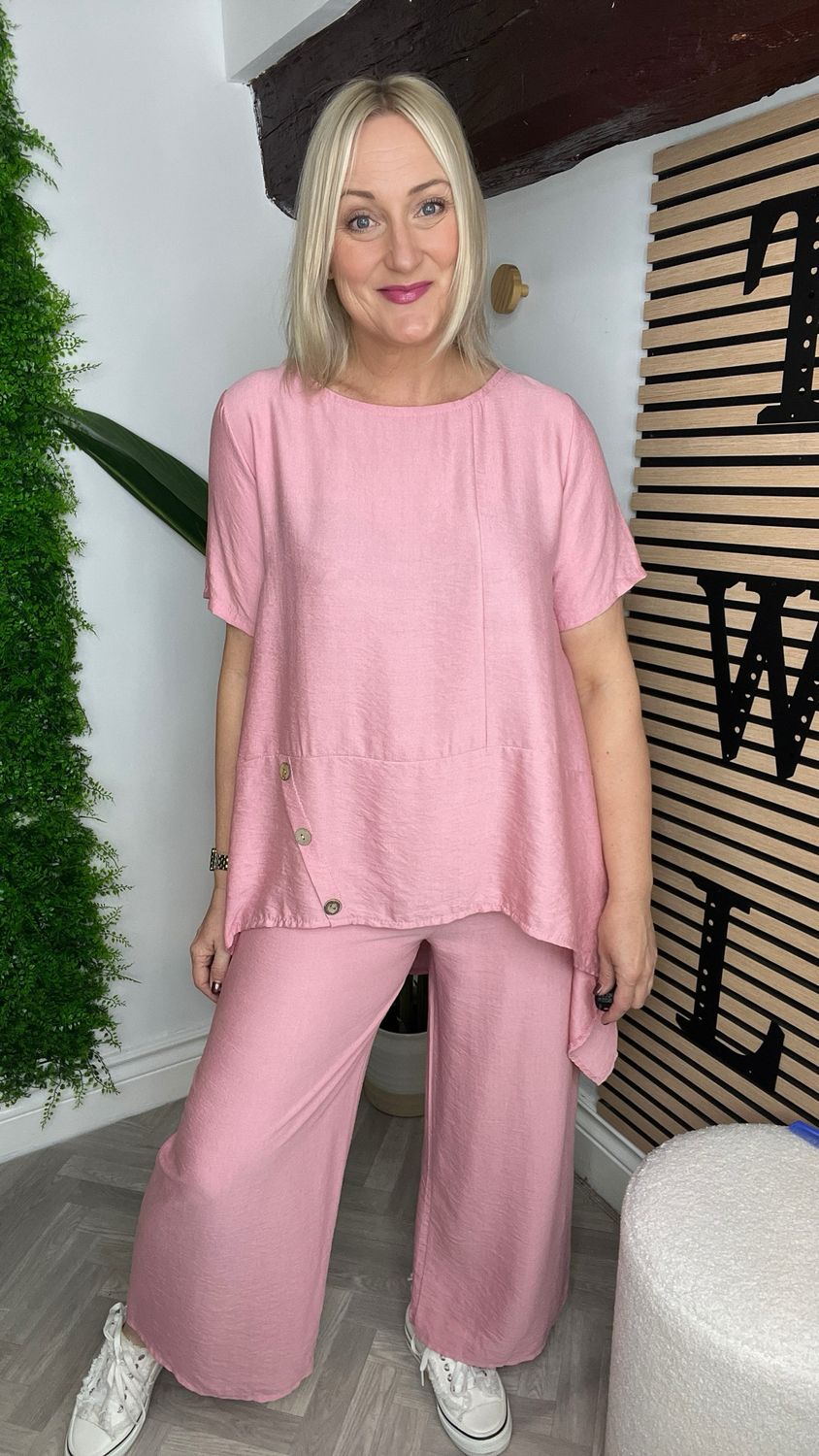 2 Piece Set - Pink