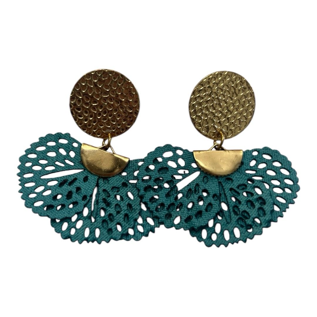 Statement Earrings- Turquoise Blue