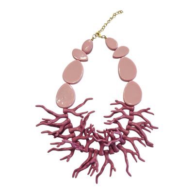 Resin Reef ? Necklace - Pink