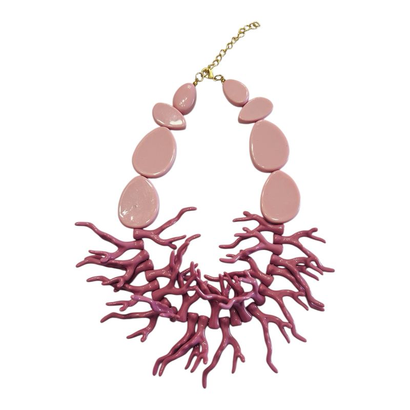 Resin Reef ? Necklace - Pink