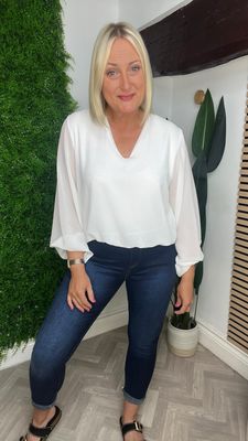 Magic Denim Jean - Indigo Blue ( Curvy )