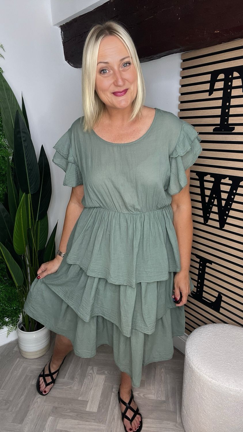 RaRa Dress - Khaki