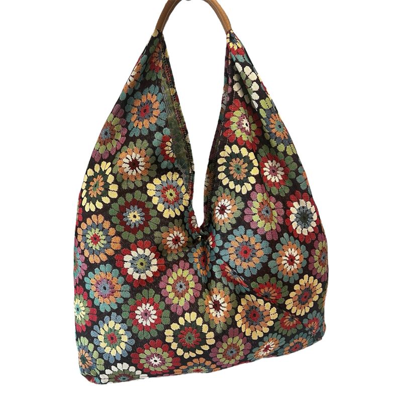 Large Slouch Mary Poppins Bag - Multi