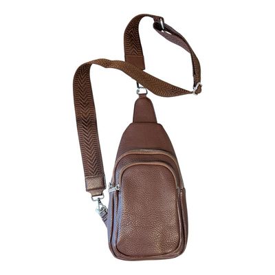 Cross Body Rucksack Style - Coffee