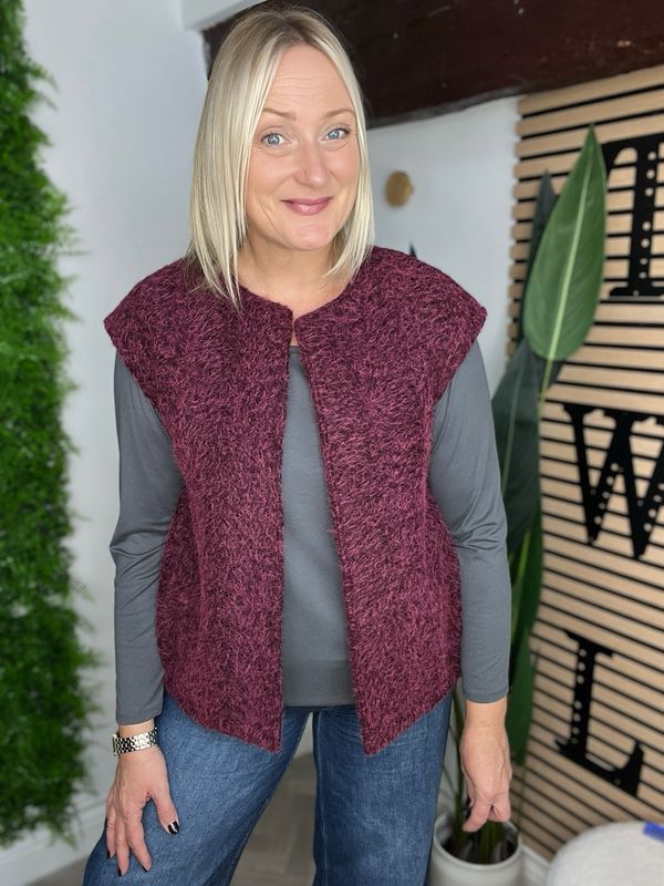 Boucle Gilet - Wine