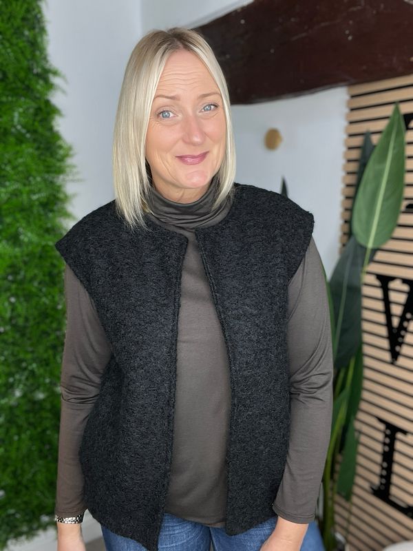 Boucle Gilet - Black