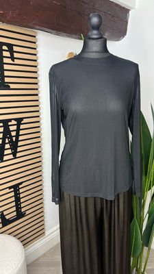 Mesh Base Layer Top - Black