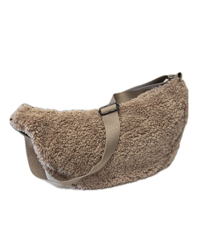 Borg Crossbody Bag - Damask Rose