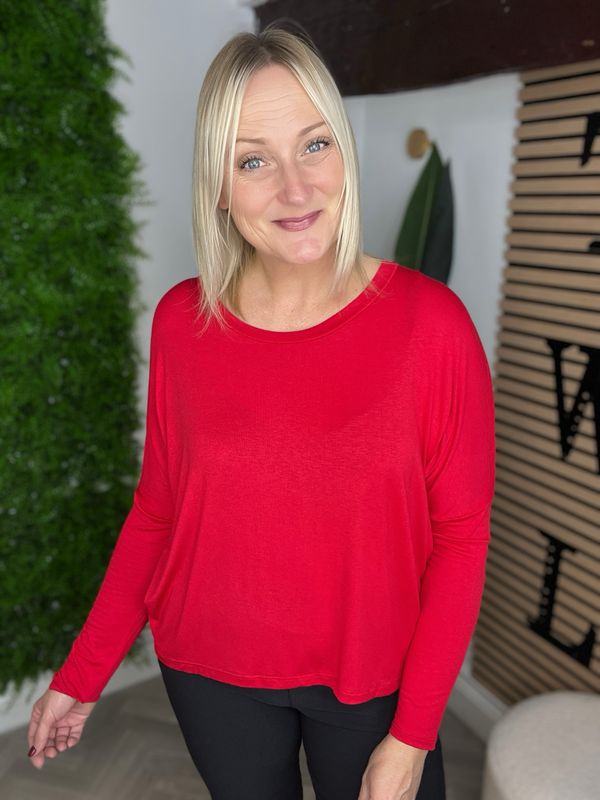 Soft Jersey Base Layer - Red